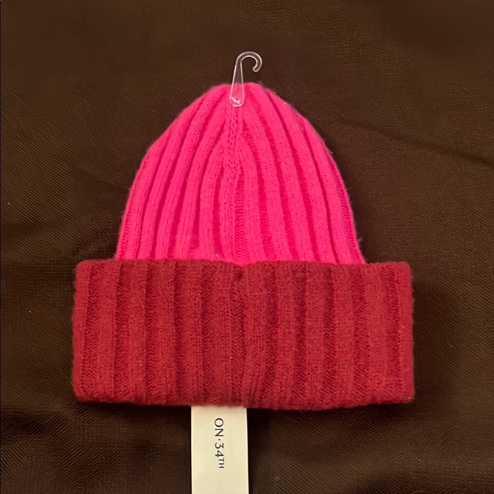 NWT Pink And Red Hat